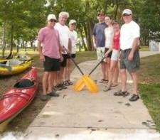 NERYC Kayak group meet on the Chesapeake Bay